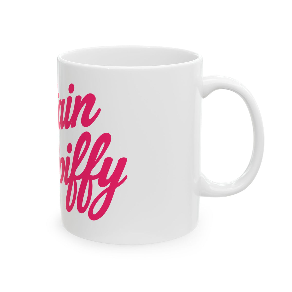 CAPTAIN SPIFFY CLASSIC MUG - WHITE / PINK