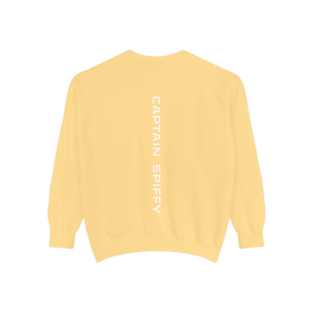 CAPTAIN SPIFFY LOGO AVIATOR WING SWEATSHIRT - UNISEX