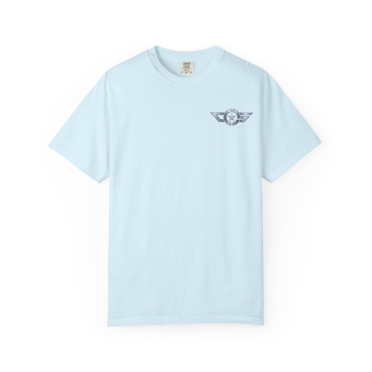 CAPTAIN SPIFFY LOGO AVIATOR + VERTICAL T SHIRT - MEN'S