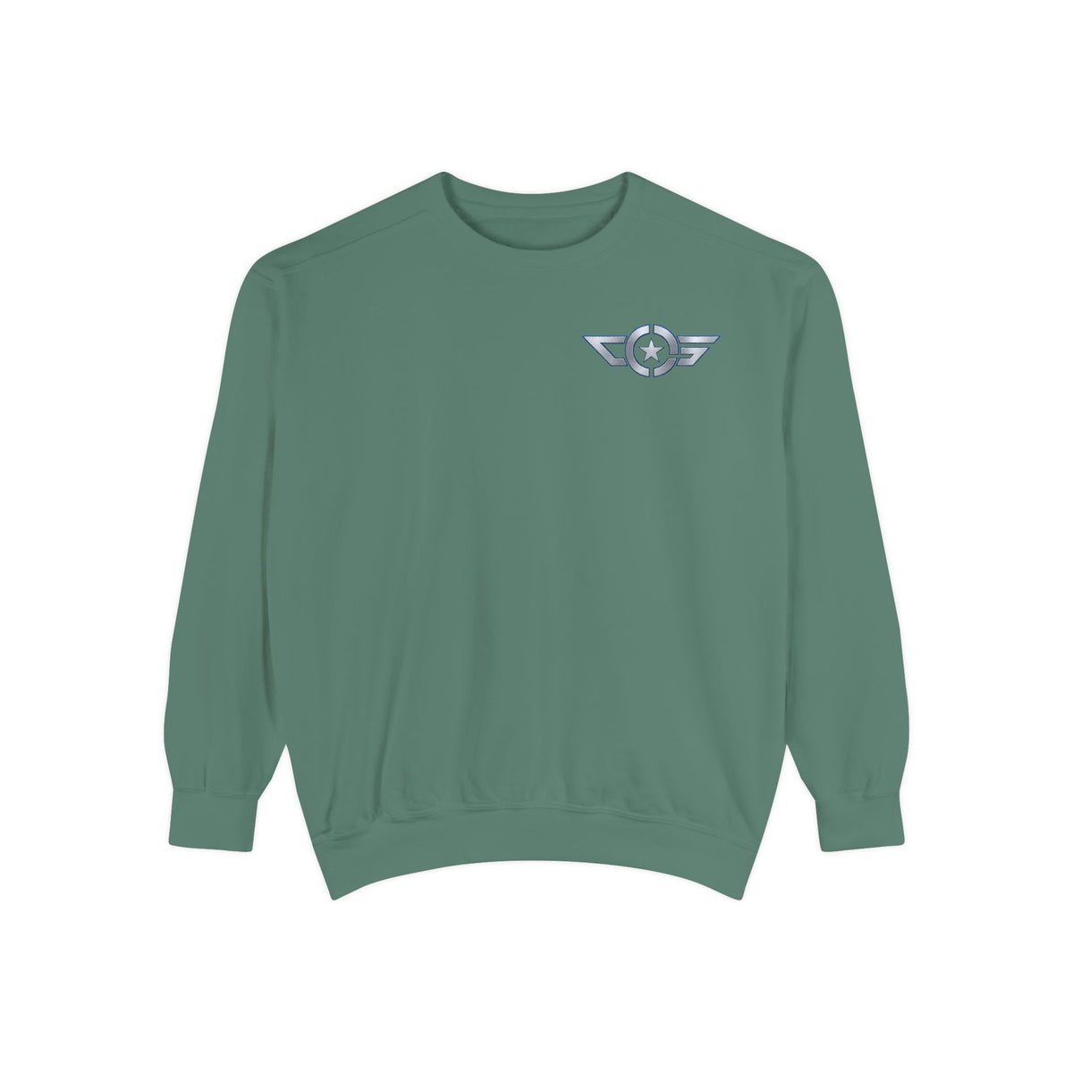 CAPTAIN SPIFFY LOGO AVIATOR WING SWEATSHIRT - UNISEX