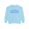 CAPTAIN SPIFFY RETRO BLUE PLAID SWEATSHIRT - WOMEN'S