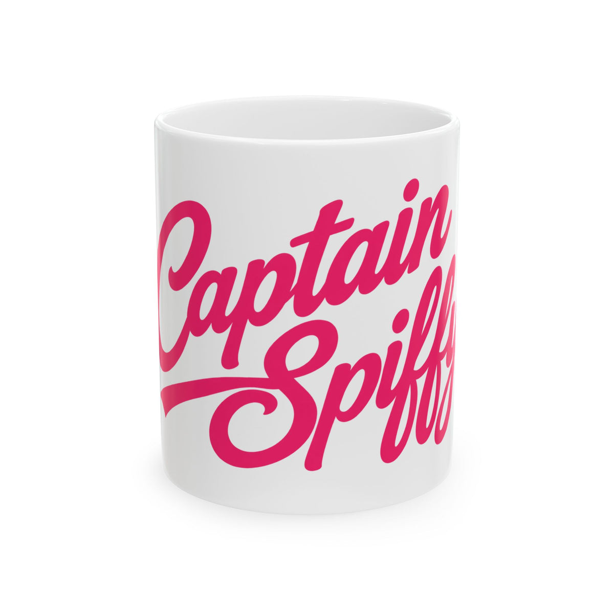 CAPTAIN SPIFFY CLASSIC MUG - WHITE / PINK