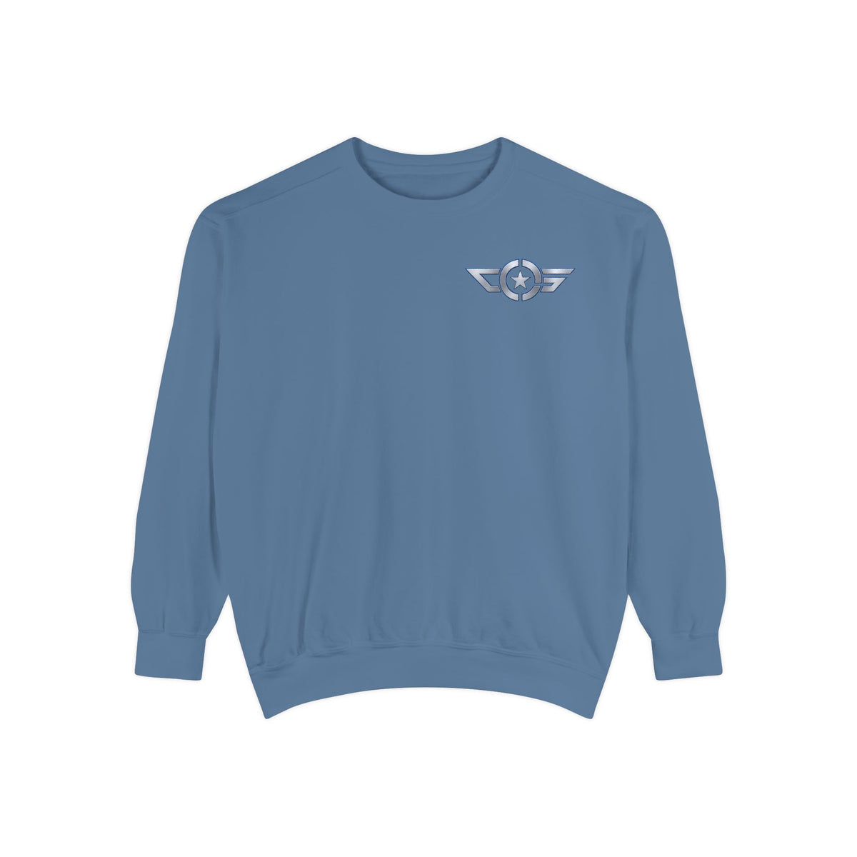 CAPTAIN SPIFFY LOGO AVIATOR WING SWEATSHIRT - UNISEX