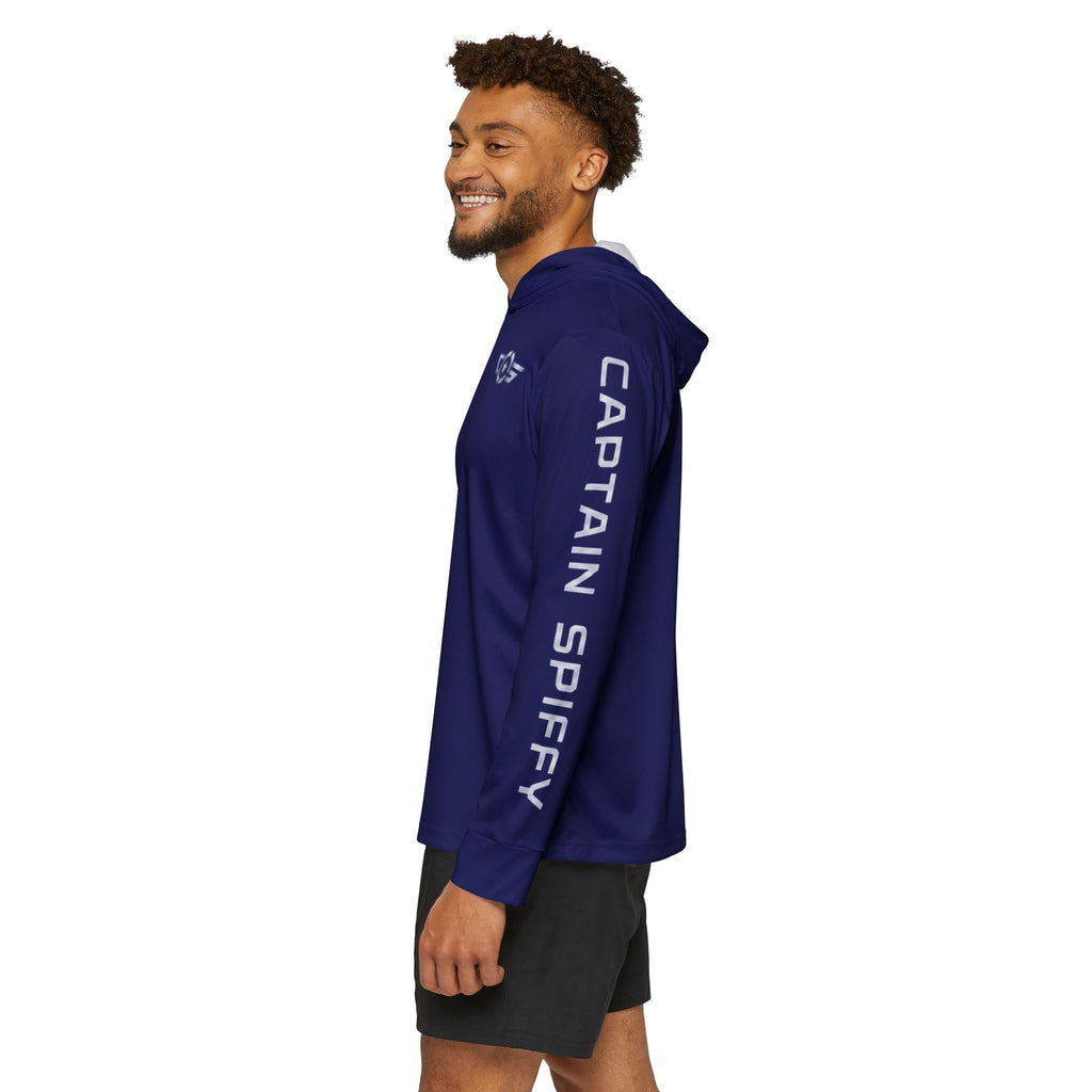 CAPTAIN SPIFFY SPORTS AVIATOR GRAPHIC WARMUP HOODIE - MEN'S