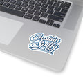 CAPTAIN SPIFFY CLASSIC STICKER - WHITE / BLUE