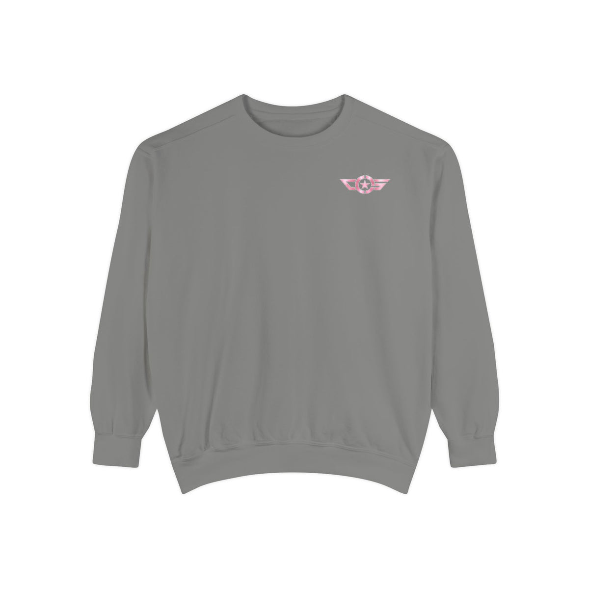 CAPTAIN SPIFFY AVIATOR PINK CREST SWEATSHIRT