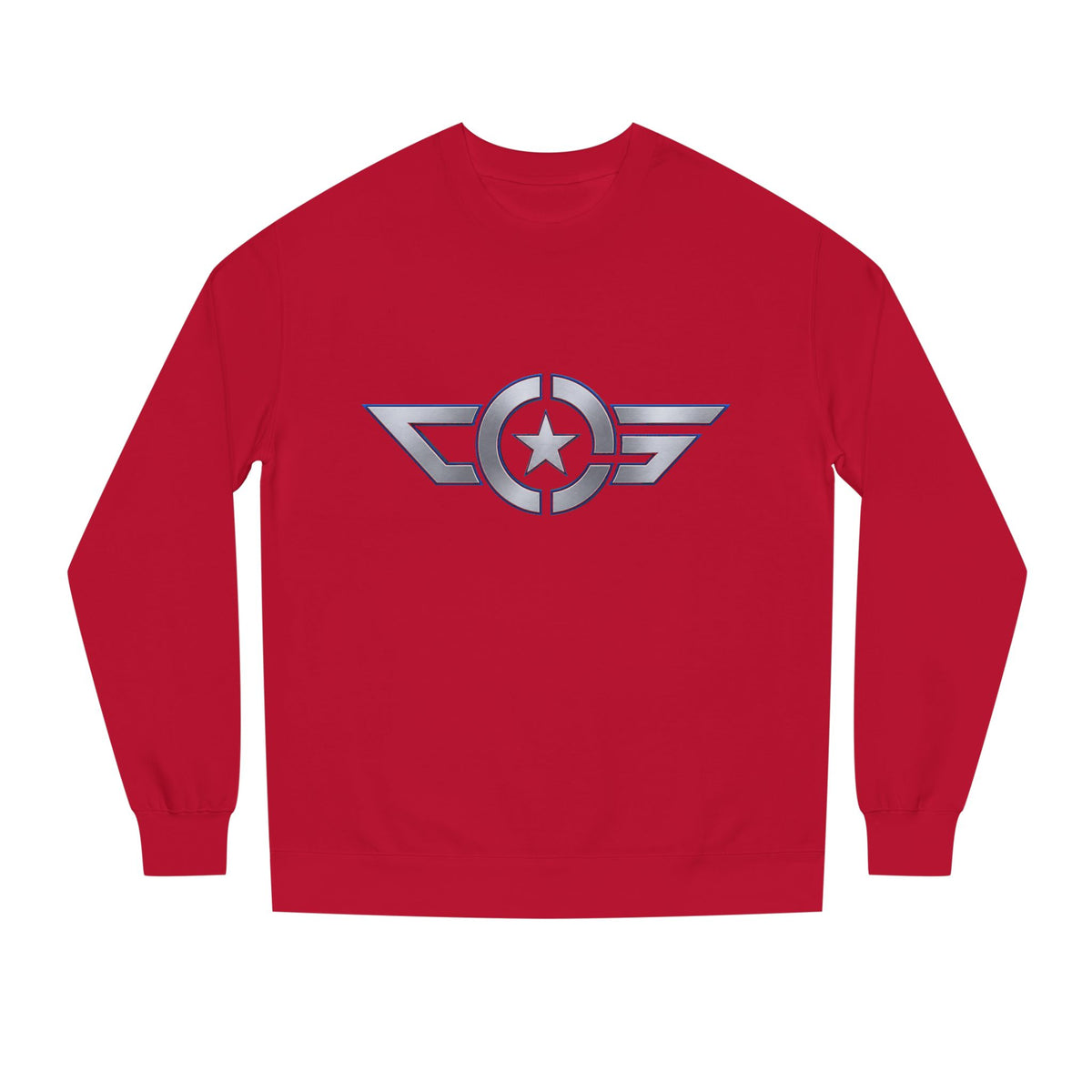 CAPTAIN SPIFFY LOGO AVIATOR CREWNECK SWEATSHIRT - UNISEX