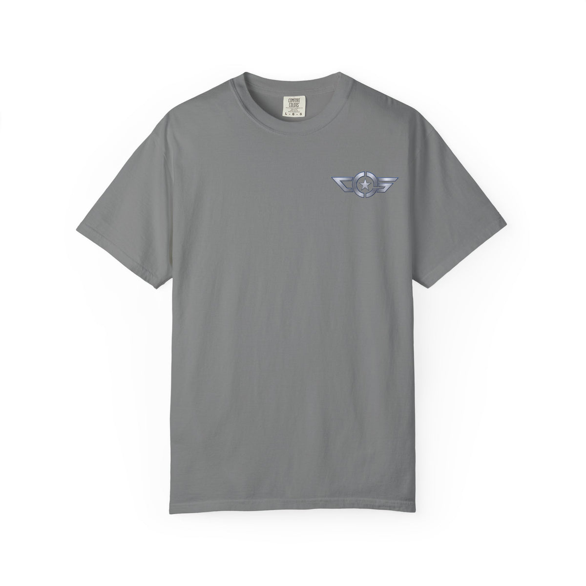 CAPTAIN SPIFFY LOGO AVIATOR + VERTICAL T SHIRT - MEN'S