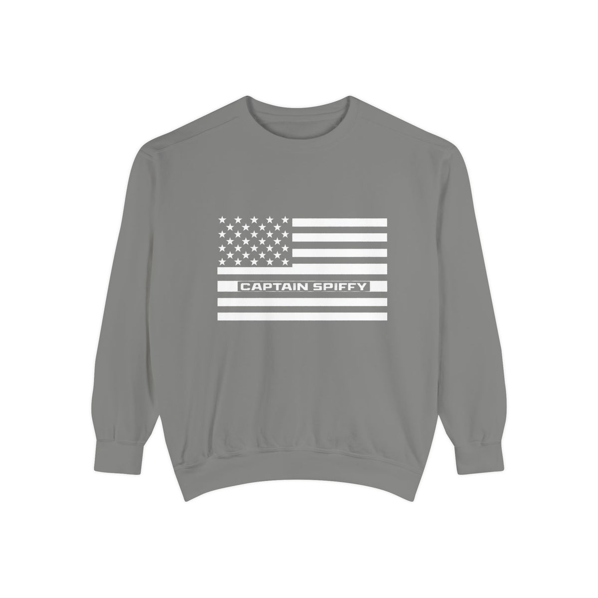 CAPTAIN SPIFFY FOR AMERICA DISTRESSED SWEATSHIRT - UNISEX