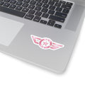 CAPTAIN SPIFFY AVIATOR PINK STICKER