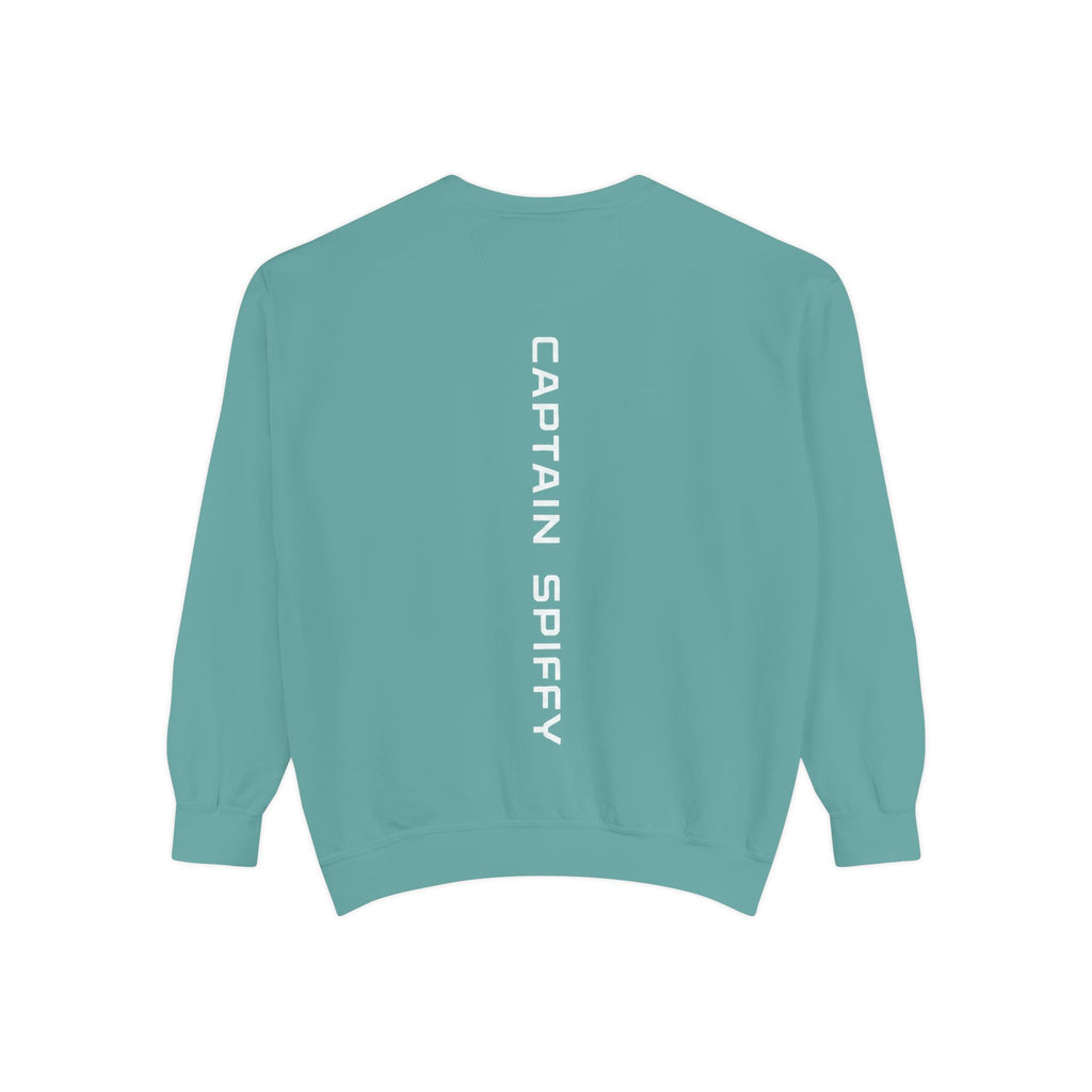 CAPTAIN SPIFFY LOGO AVIATOR WING SWEATSHIRT - UNISEX