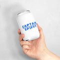 CAPTAIN SPIFFY STANDARD KOOZIE - WHITE / BLUE