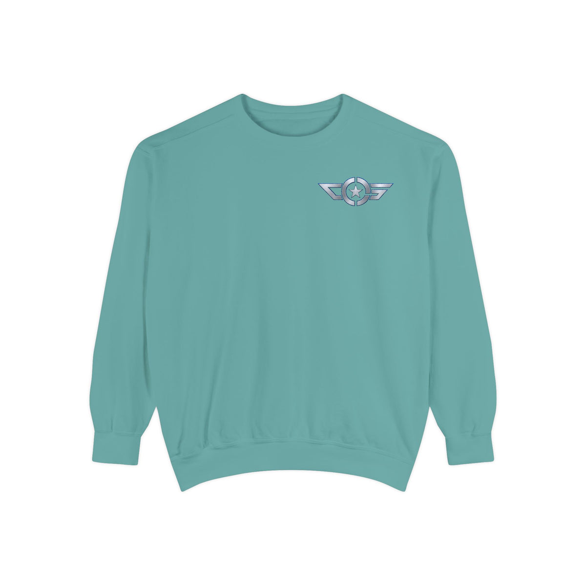 CAPTAIN SPIFFY LOGO AVIATOR WING SWEATSHIRT - UNISEX