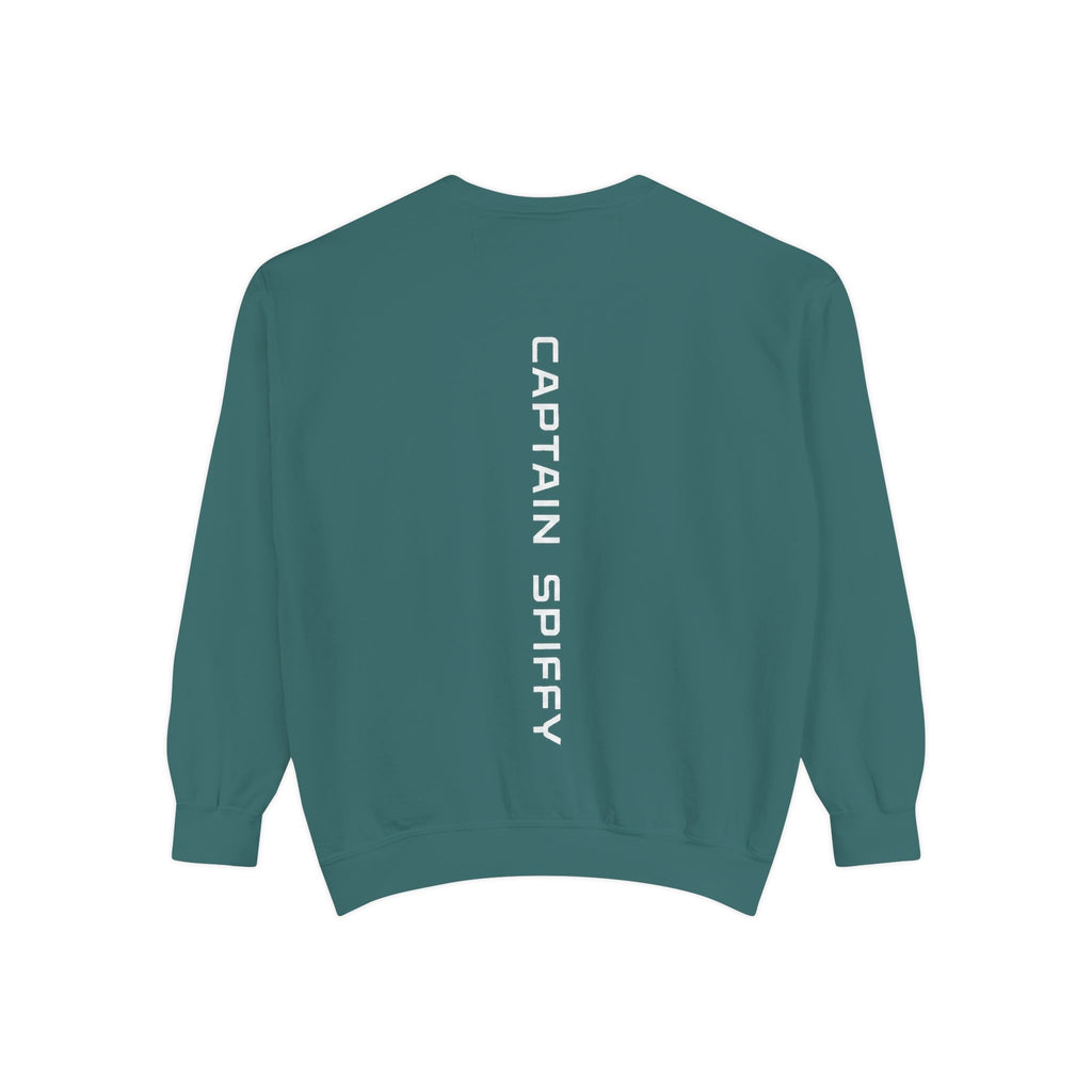 CAPTAIN SPIFFY LOGO AVIATOR WING SWEATSHIRT - UNISEX
