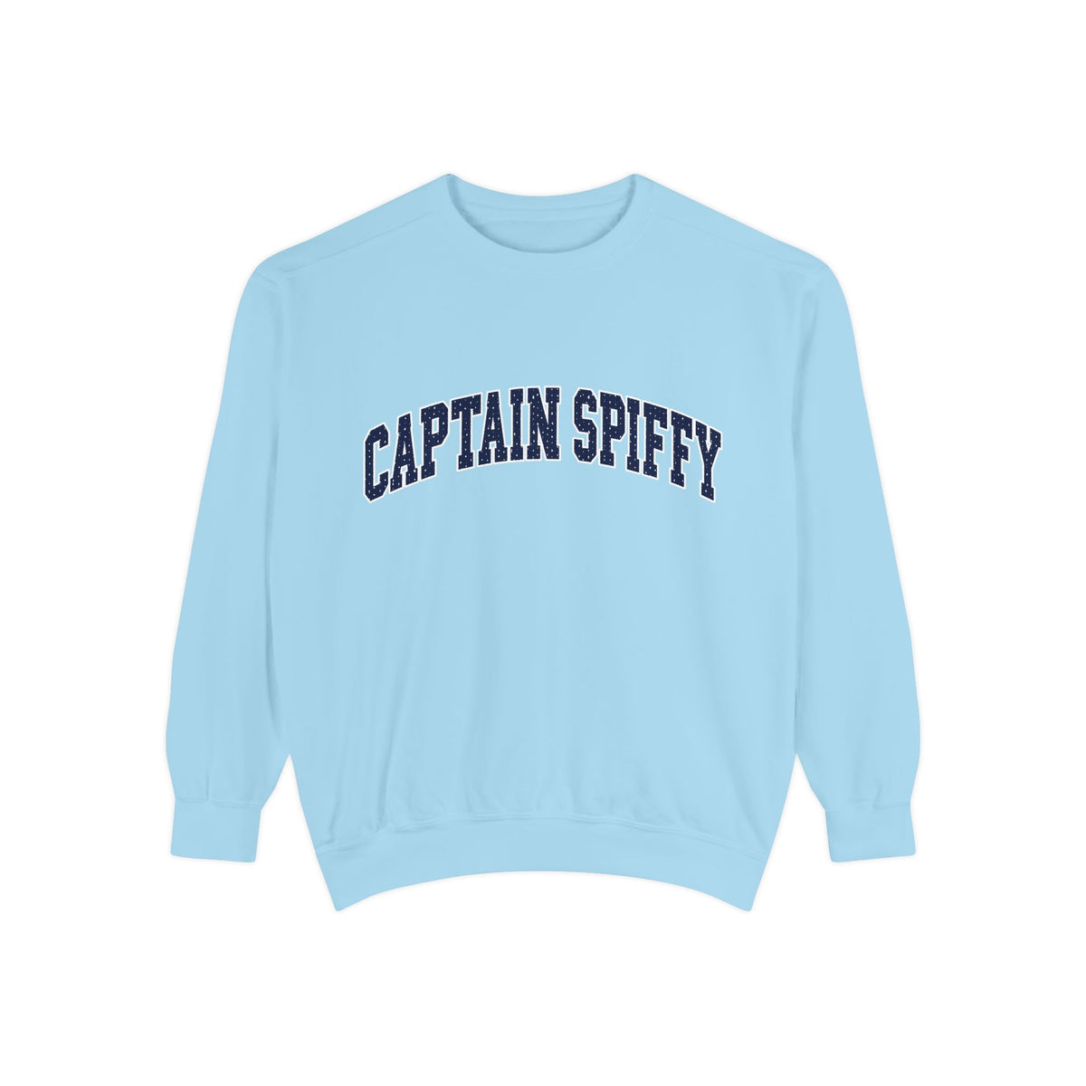 CAPTAIN SPIFFY RETRO COLLEGIATE CREWNECK SWEATSHIRT - UNISEX