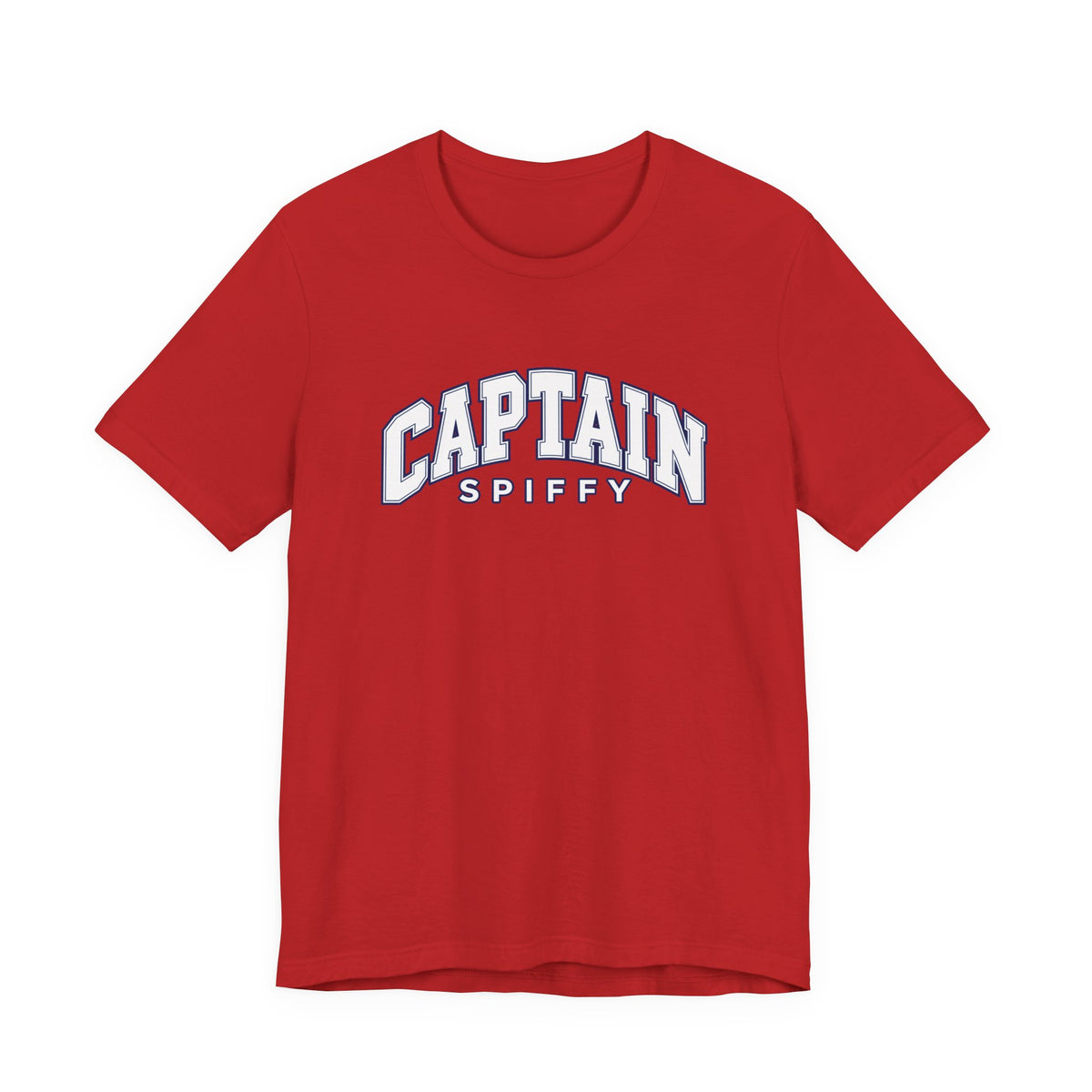 CAPTAIN SPIFFY RETRO COLLEGIATE T SHIRT - WOMEN'S