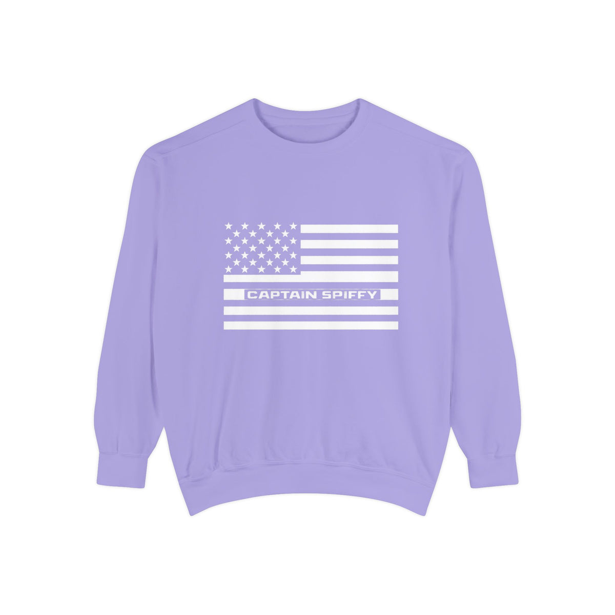 CAPTAIN SPIFFY FOR AMERICA DISTRESSED SWEATSHIRT - UNISEX