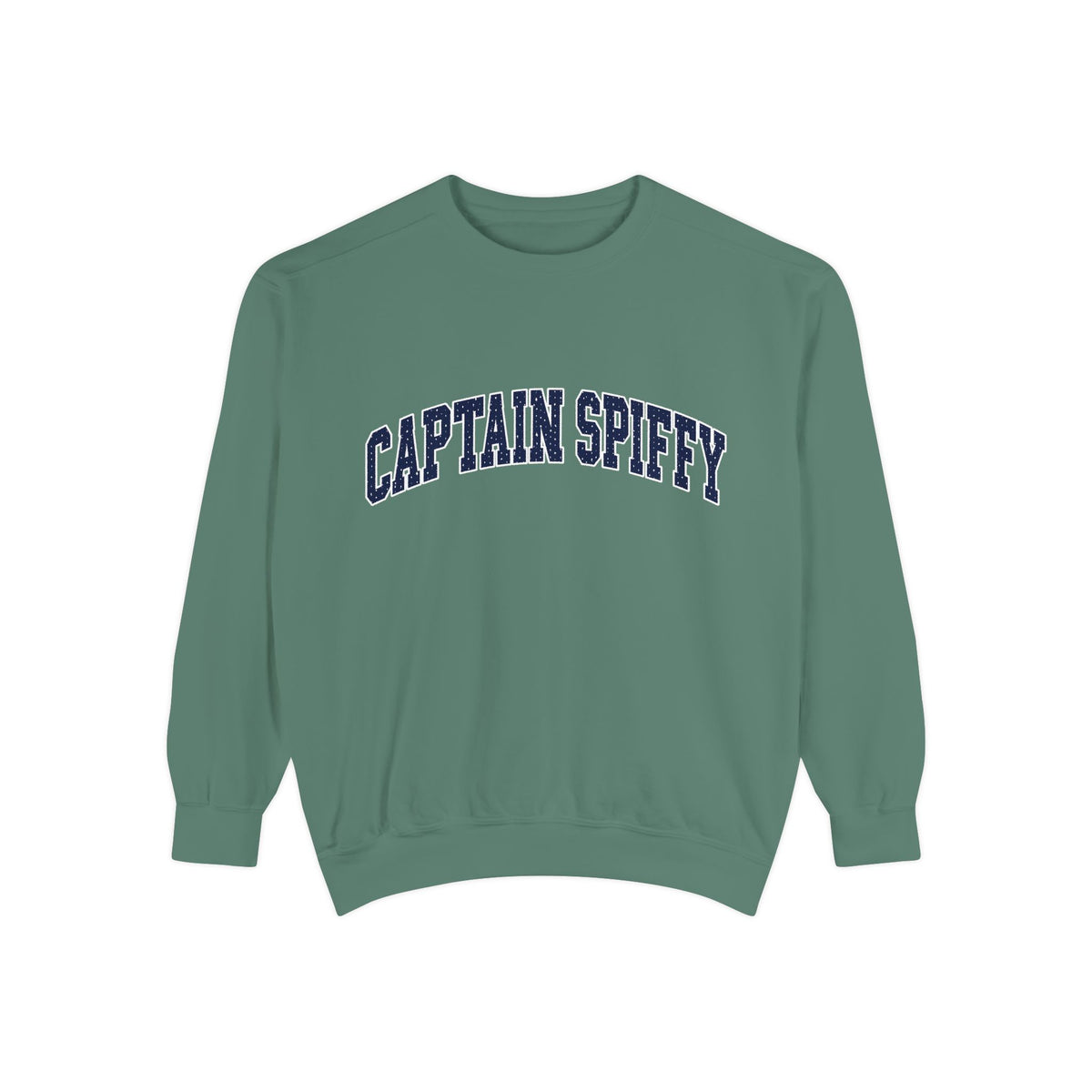 CAPTAIN SPIFFY RETRO COLLEGIATE CREWNECK SWEATSHIRT - UNISEX