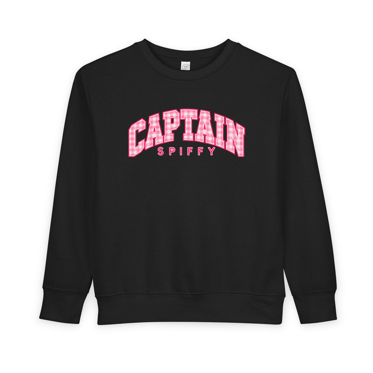 CAPTAIN SPIFFY RETRO PINK CREWNECK - KIDS