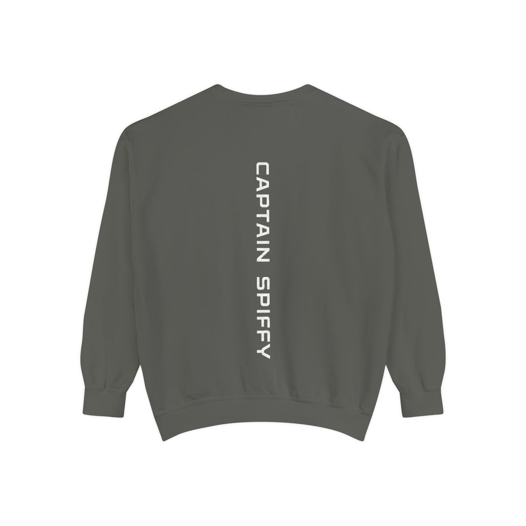 CAPTAIN SPIFFY LOGO AVIATOR WING SWEATSHIRT - UNISEX