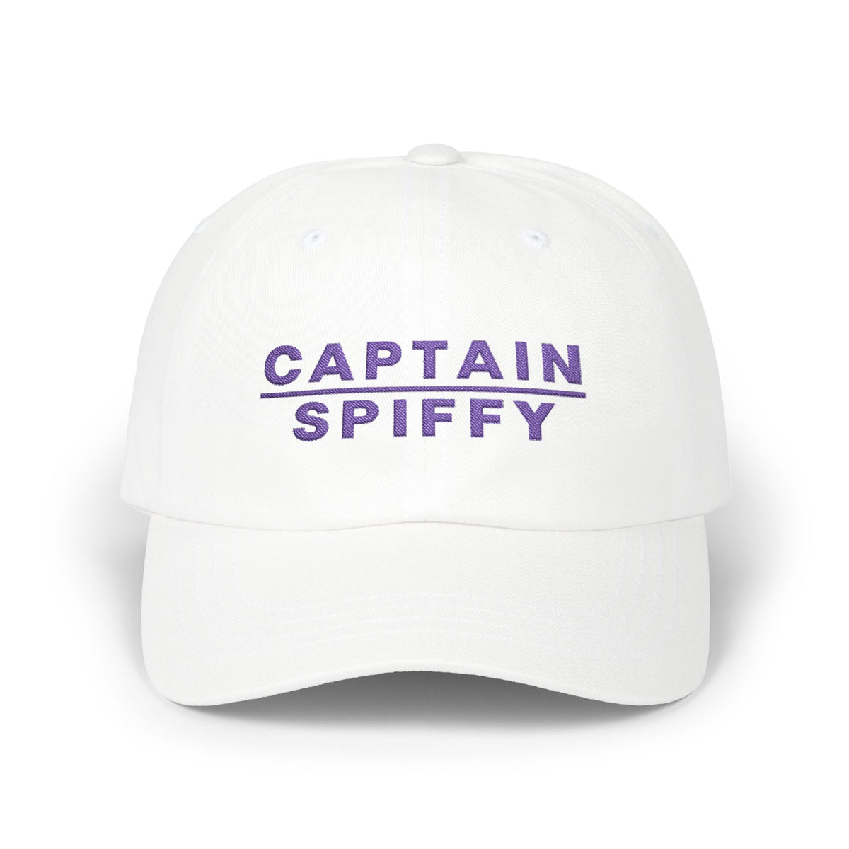 CAPTAIN SPIFFY CLASSIC EMBROIDERED BASEBALL CAP - WOMEN'S