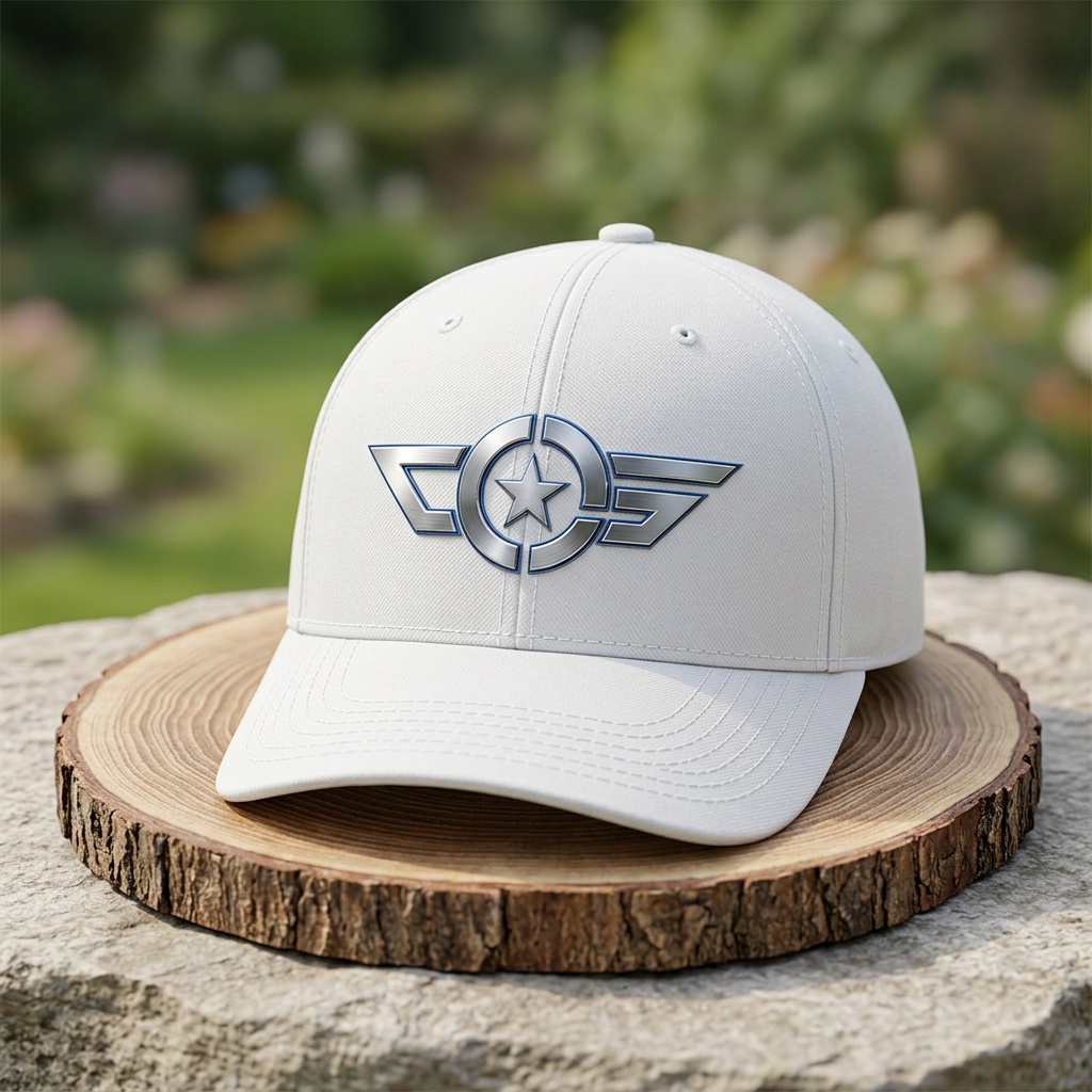 CAPTAIN SPIFFY LOGO AVIATOR PERFORMANCE ROPE BASEBALL CAP