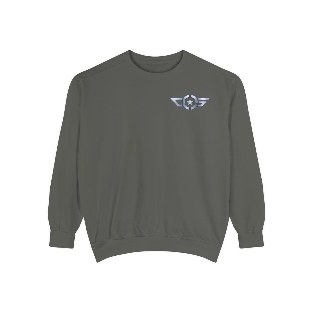CAPTAIN SPIFFY LOGO AVIATOR WING SWEATSHIRT - UNISEX