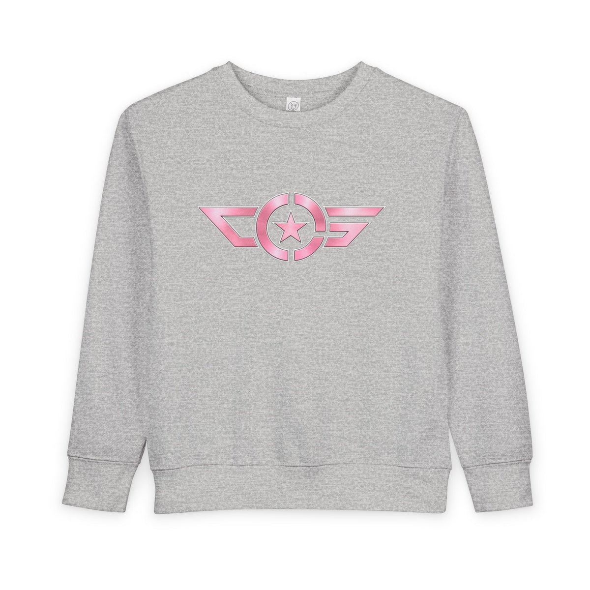 CAPTAIN SPIFFY AVIATOR PINK CREWNECK SWEATSHIRT - KIDS