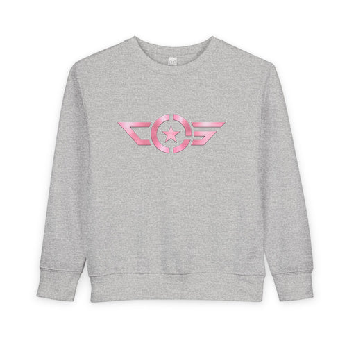 CAPTAIN SPIFFY AVIATOR PINK CREWNECK SWEATSHIRT - KIDS