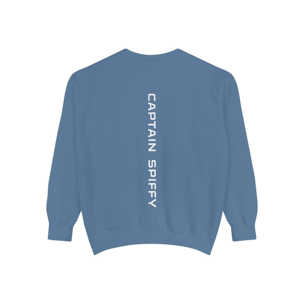 CAPTAIN SPIFFY LOGO AVIATOR WING SWEATSHIRT - UNISEX