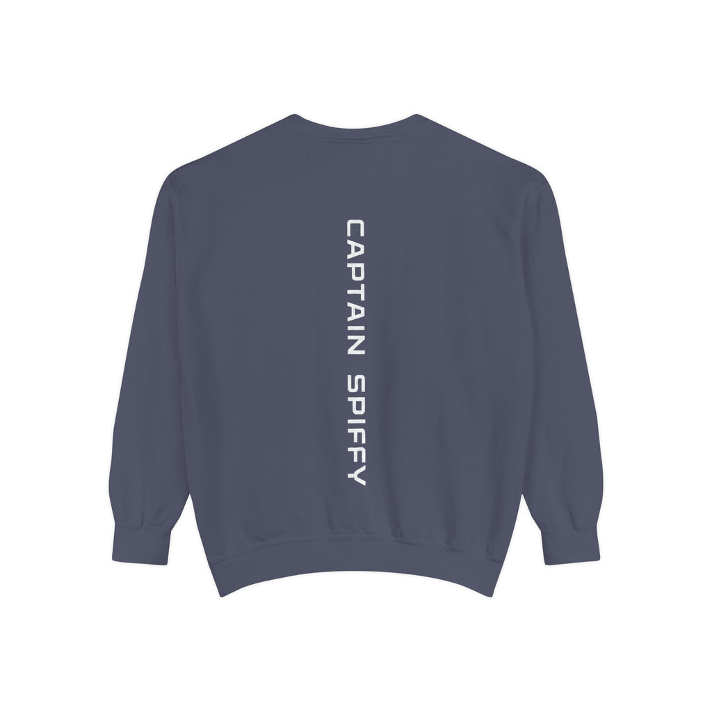 CAPTAIN SPIFFY LOGO AVIATOR WING SWEATSHIRT - UNISEX