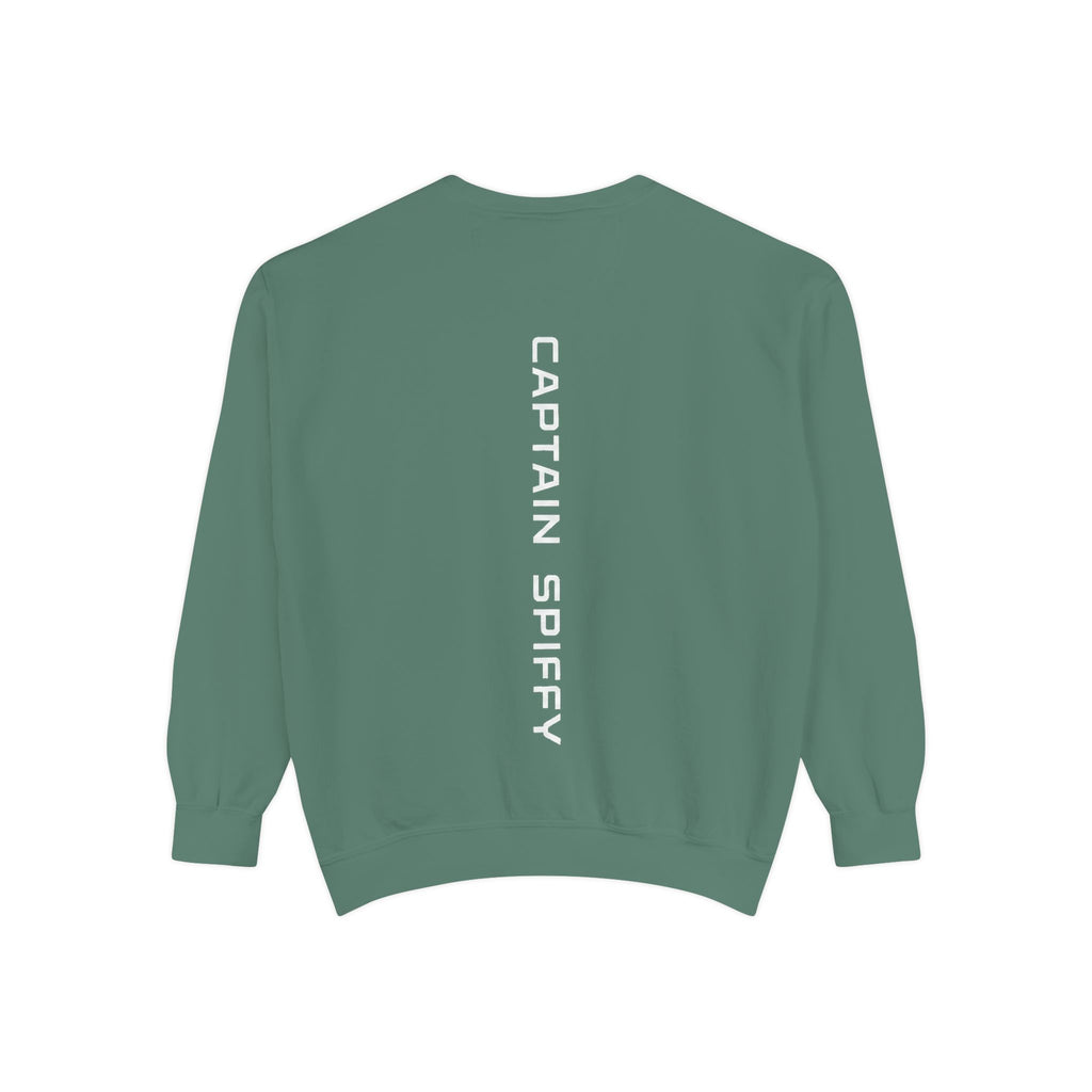 CAPTAIN SPIFFY LOGO AVIATOR WING SWEATSHIRT - UNISEX