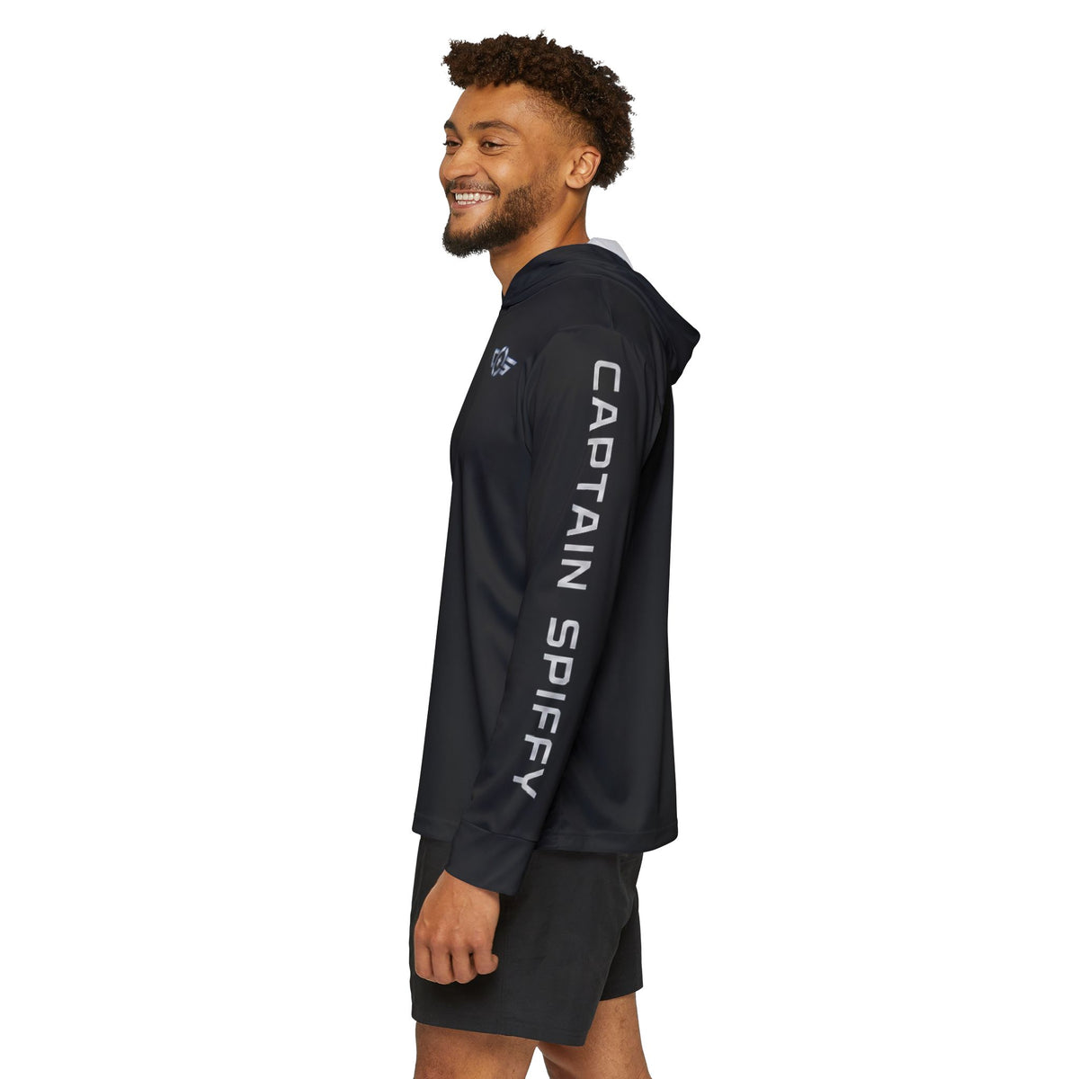 CAPTAIN SPIFFY SPORTS AVIATOR GRAPHIC WARMUP HOODIE - MEN'S