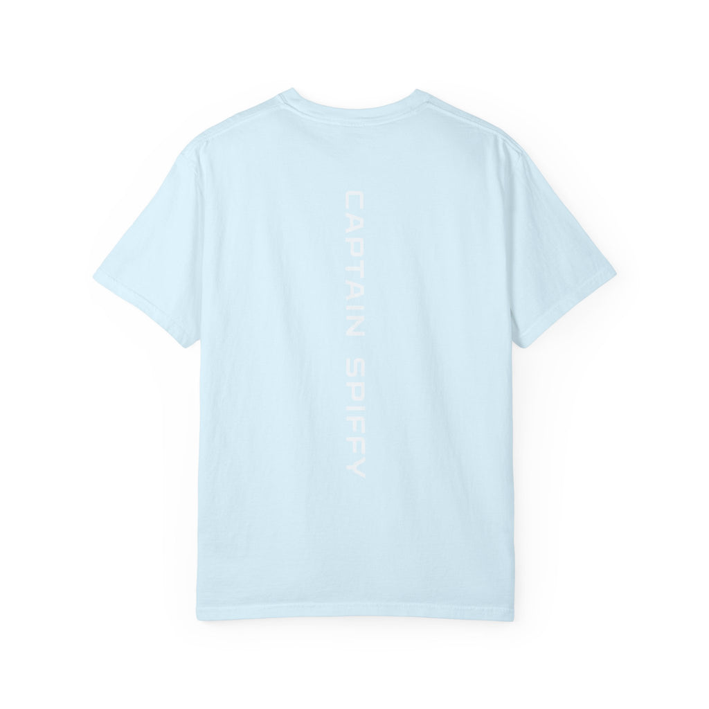 CAPTAIN SPIFFY LOGO AVIATOR + VERTICAL T SHIRT - MEN'S