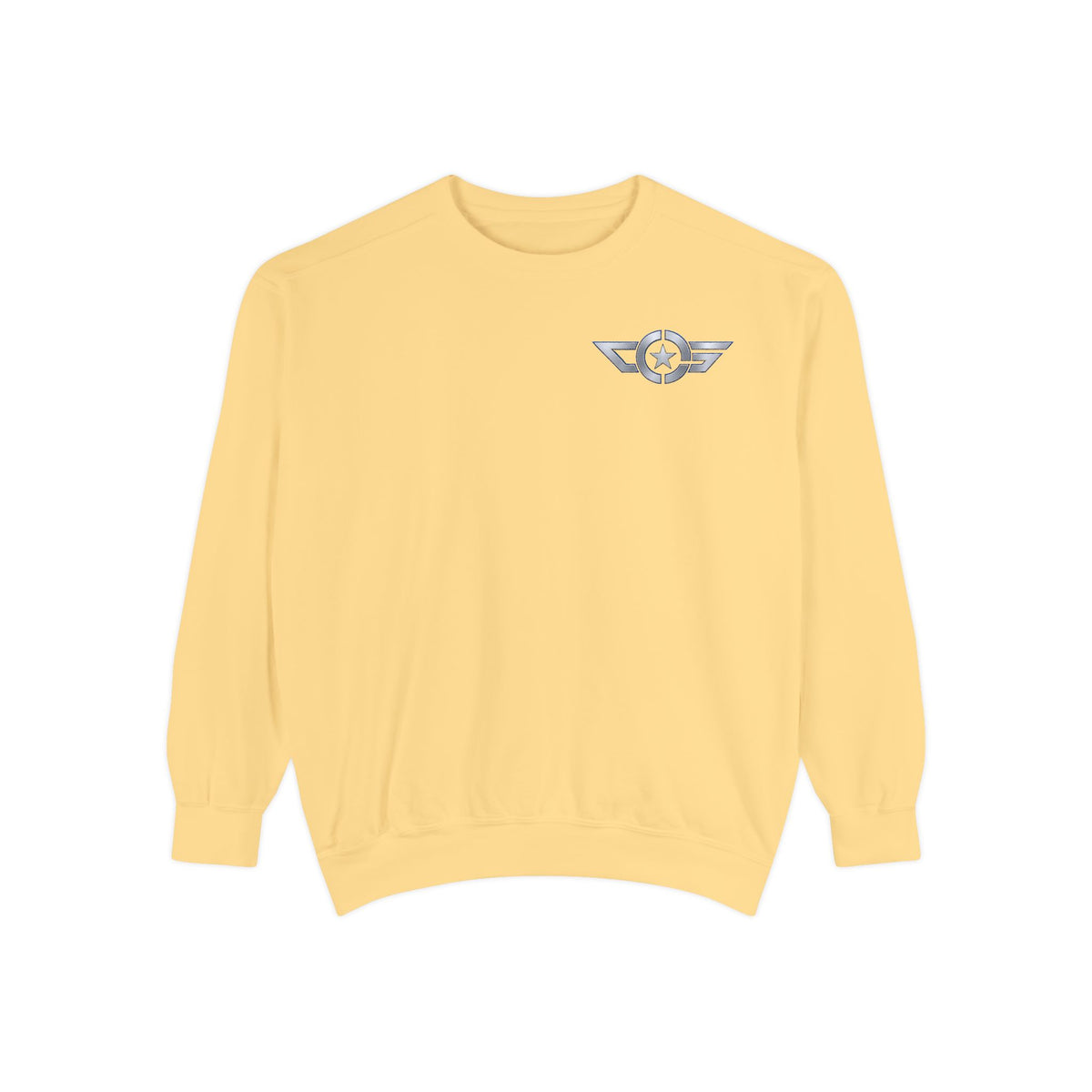 CAPTAIN SPIFFY LOGO AVIATOR WING SWEATSHIRT - UNISEX