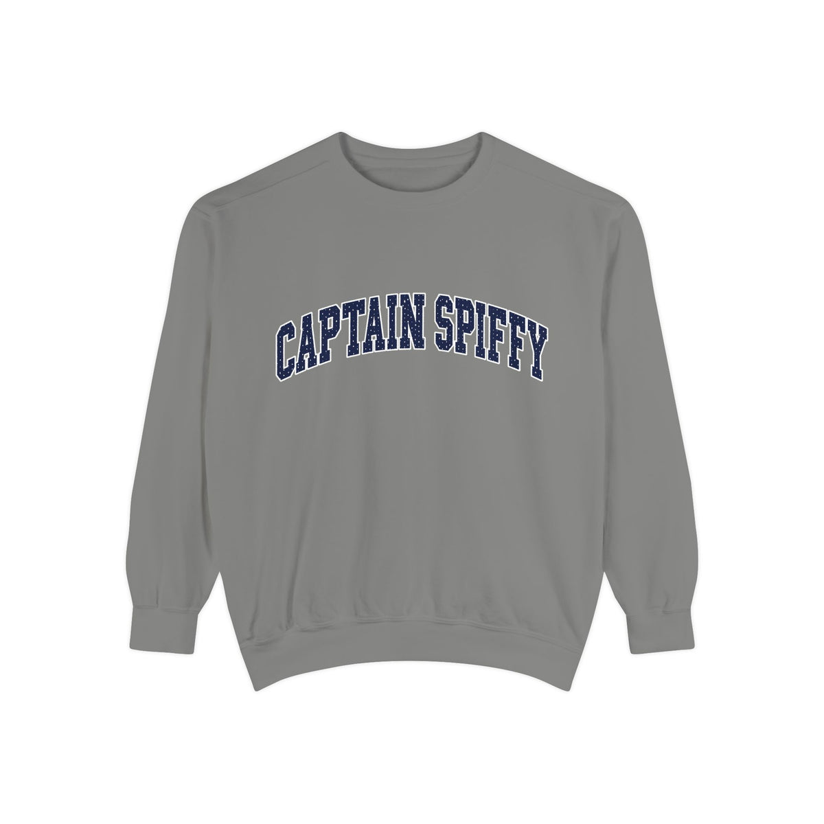 CAPTAIN SPIFFY RETRO COLLEGIATE CREWNECK SWEATSHIRT - UNISEX