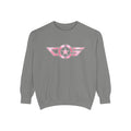 CAPTAIN SPIFFY AVIATOR PINK CENTER SWEATSHIRT - WOMEN'S