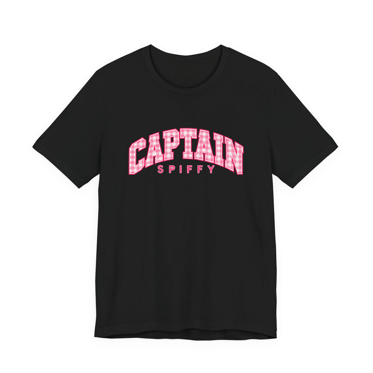 CAPTAIN SPIFFY RETRO PINK T SHIRT - WOMEN'S