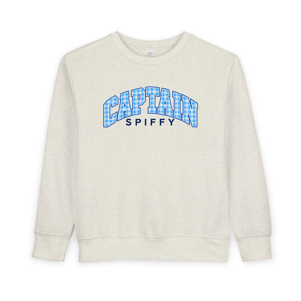 CAPTAIN SPIFFY BLUE PLAID SWEATSHIRT - KIDS