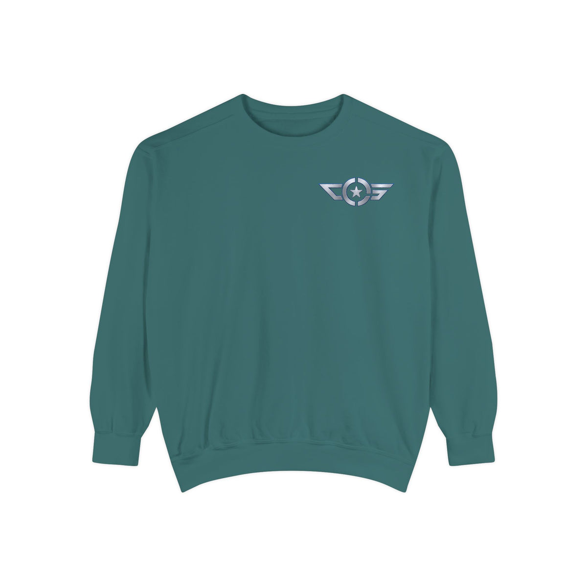CAPTAIN SPIFFY LOGO AVIATOR WING SWEATSHIRT - UNISEX