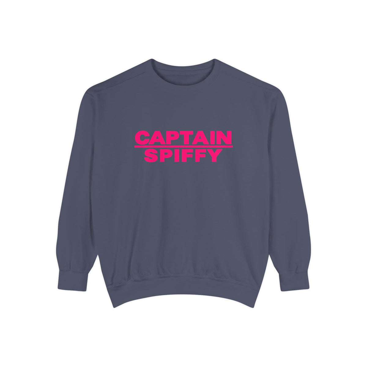 CAPTAIN SPIFFY STANDARD PINK CREWNECK SWEATSHIRT - WOMEN'S