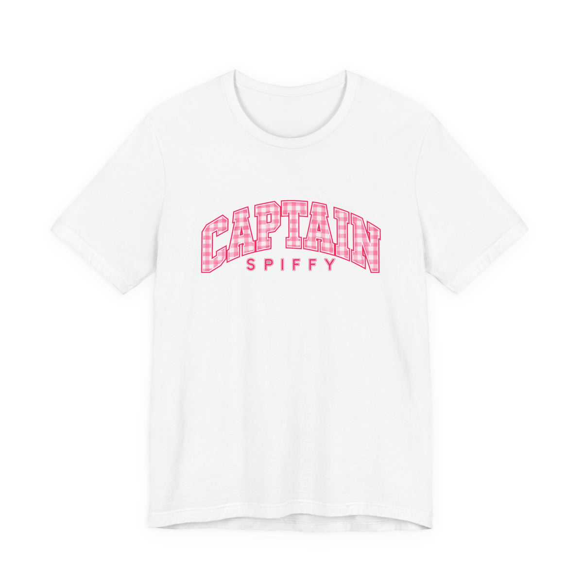 CAPTAIN SPIFFY RETRO PINK T SHIRT - WOMEN'S