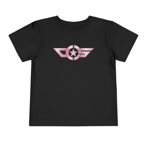 CAPTAIN SPIFFY AVIATOR PINK CENTER T SHIRT - KIDS