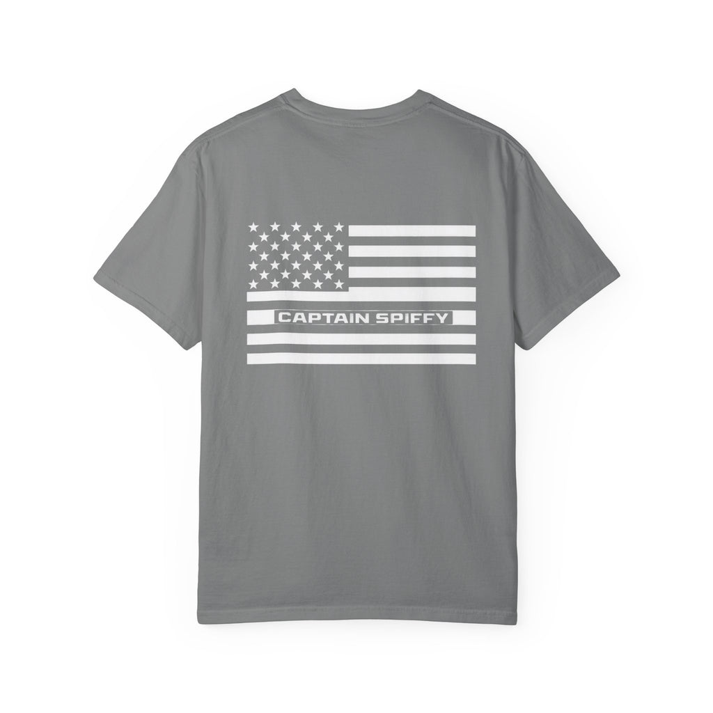 CAPTAIN SPIFFY FOR AMERICA T SHIRT - UNISEX