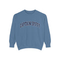 CAPTAIN SPIFFY RETRO COLLEGIATE CREWNECK SWEATSHIRT - UNISEX
