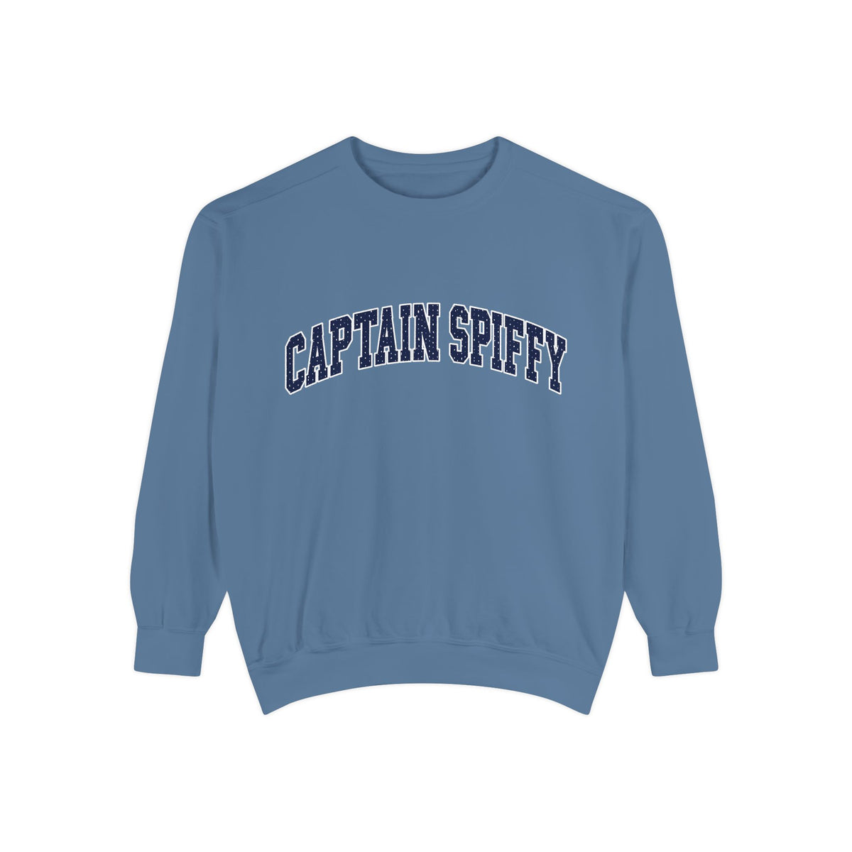 CAPTAIN SPIFFY RETRO COLLEGIATE CREWNECK SWEATSHIRT - UNISEX