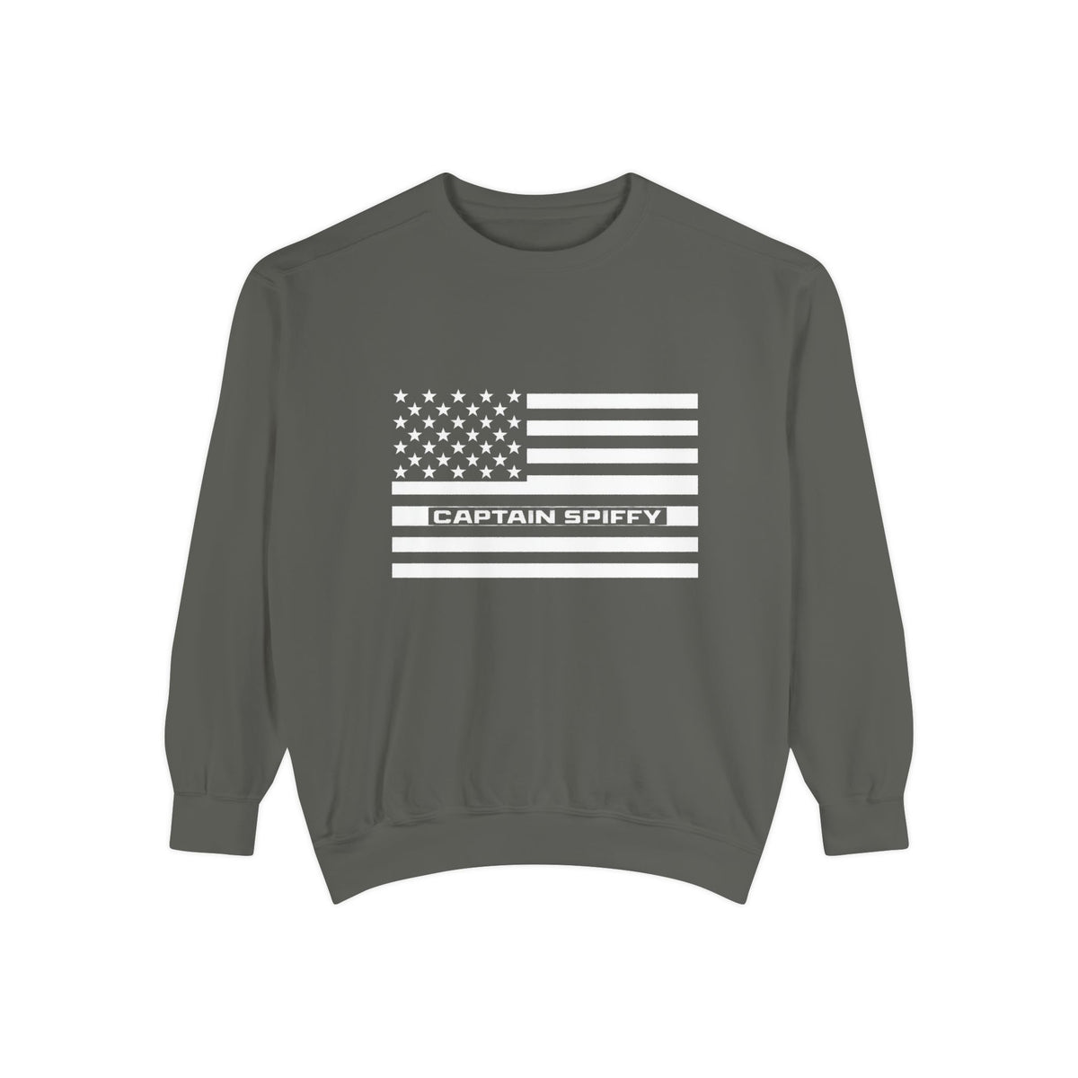 CAPTAIN SPIFFY FOR AMERICA DISTRESSED SWEATSHIRT - UNISEX