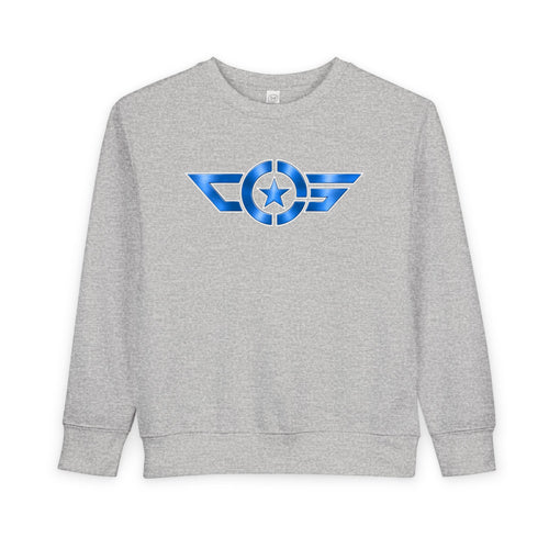 CAPTAIN SPIFFY AVIATOR BLUE SWEATSHIRT - KIDS