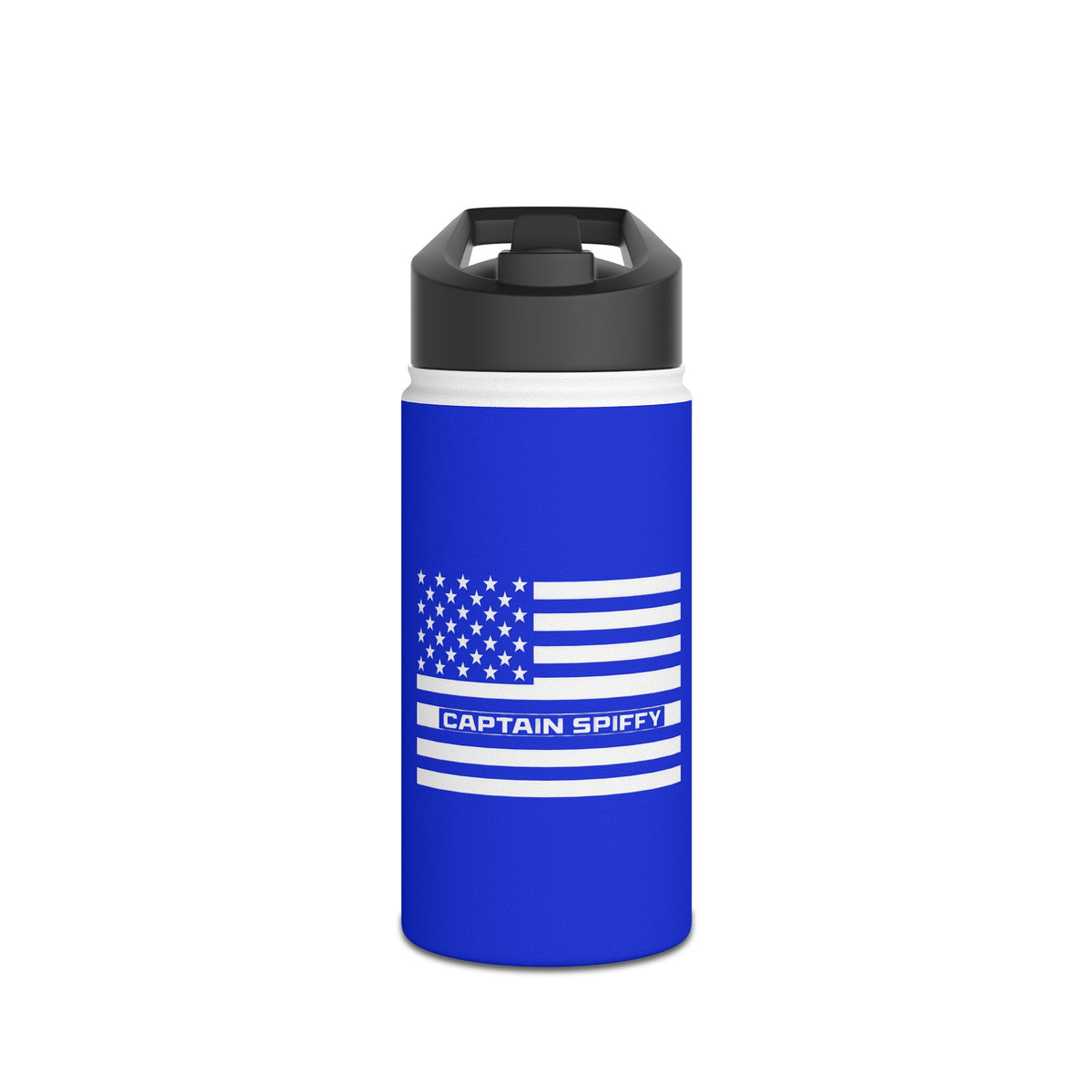 CAPTAIN SPIFFY FOR AMERICA STAINLESS STEEL WATER BOTTLE
