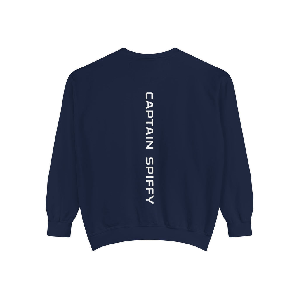 CAPTAIN SPIFFY LOGO AVIATOR WING SWEATSHIRT - UNISEX